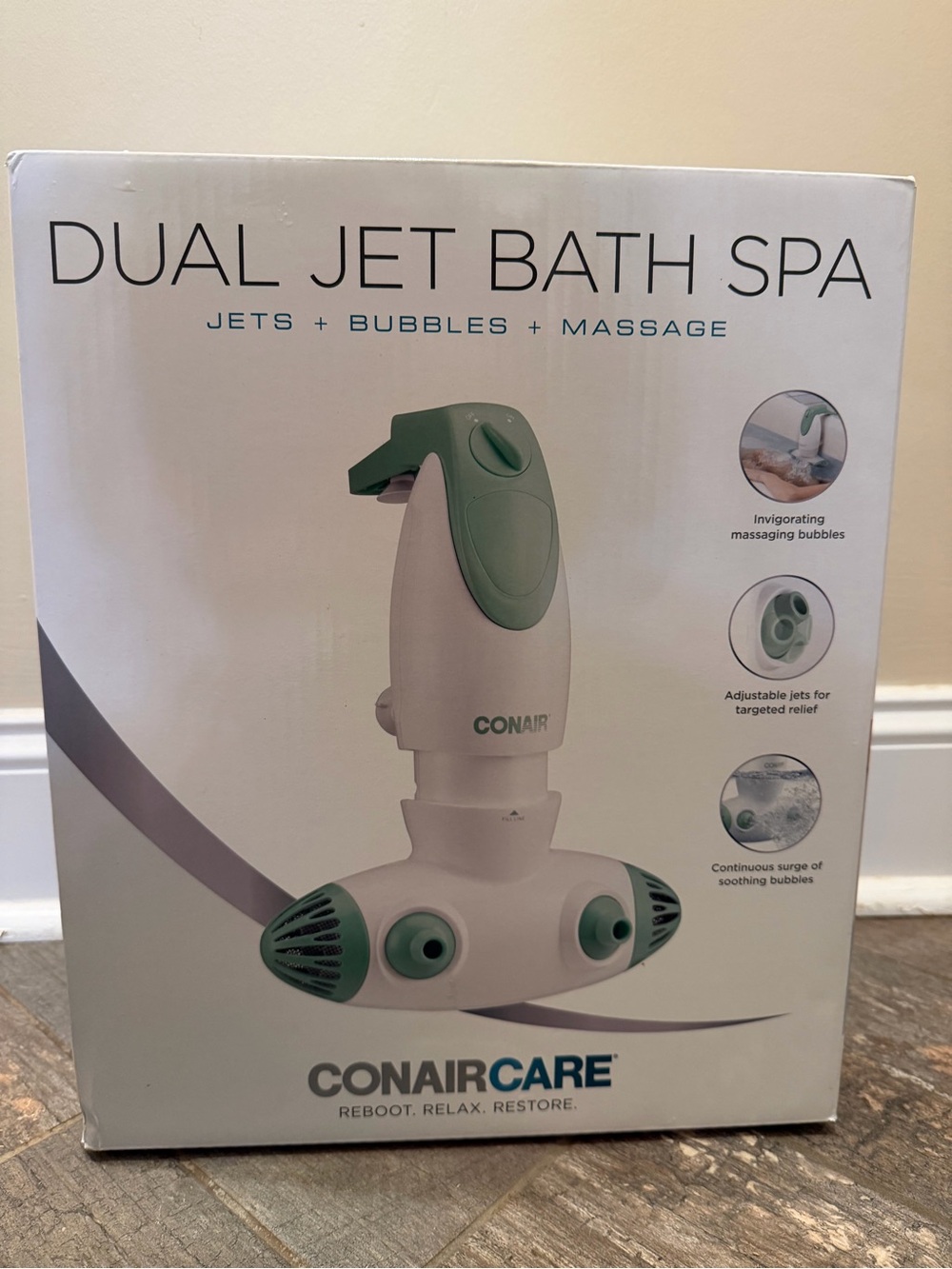 Conair - Dual jet bath spa. New in the box. Never used.